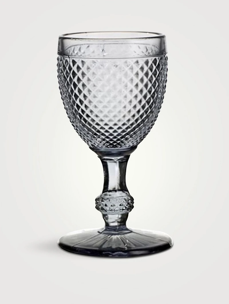 Set Of Four Bicos Red Wine Goblets