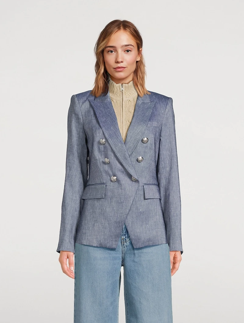 Radia Silk And Linen Knit Dickey