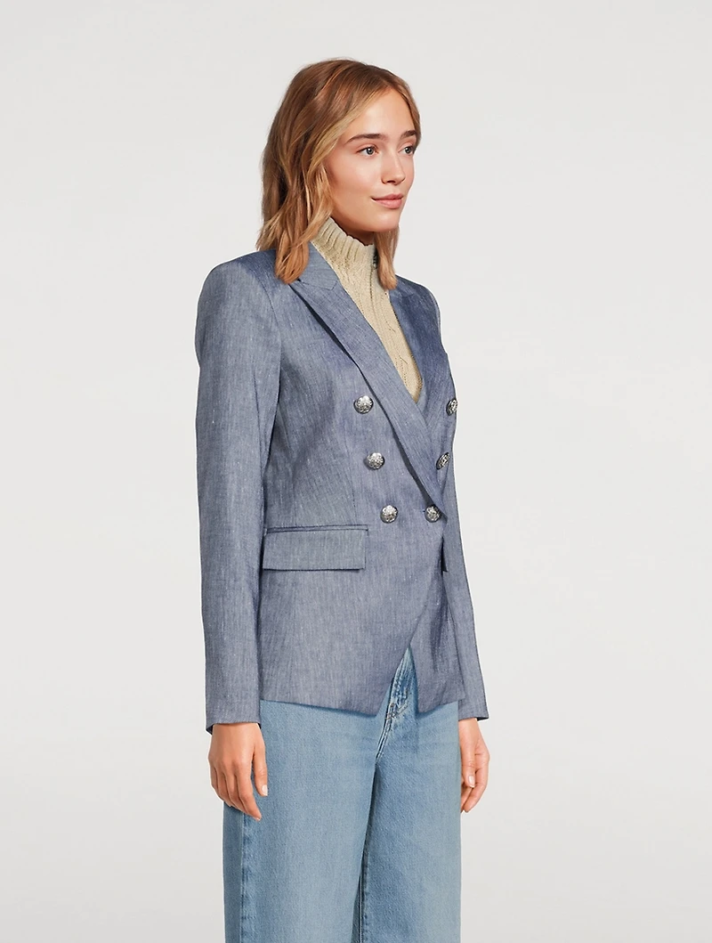 Radia Silk And Linen Knit Dickey