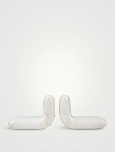 Set Of Two Stone Bookends