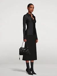 Small Rodeo Leather Satchel