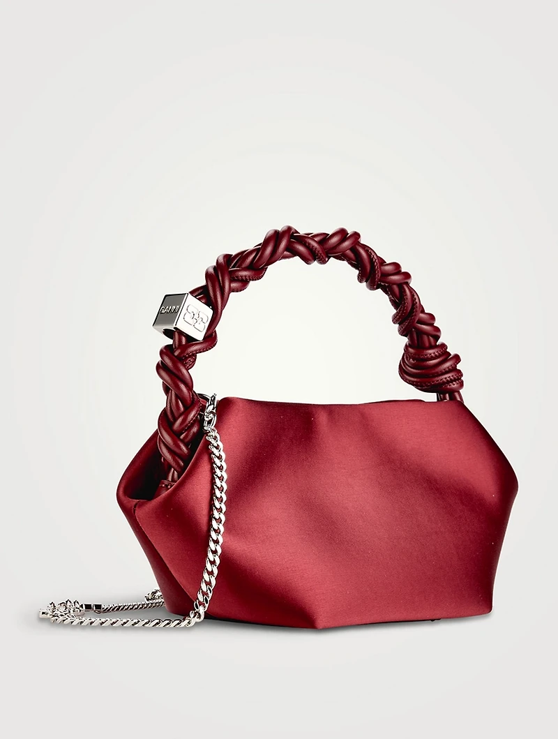 Mini Bou Satin Shoulder Bag