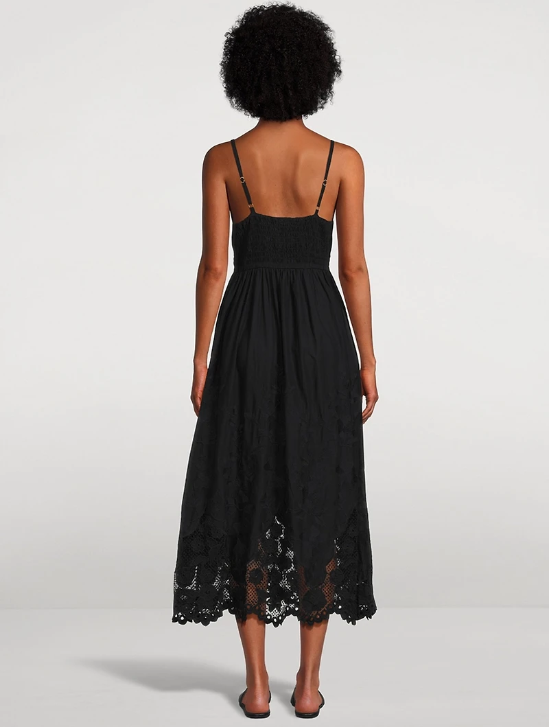 Flora Organic Cotton Midi Dress