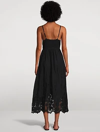 Flora Organic Cotton Midi Dress