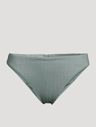 Cali High-Leg Full-Coverage Swim Bottoms