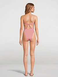 Mabel Underwire Bandeau One-Piece Swimsuit