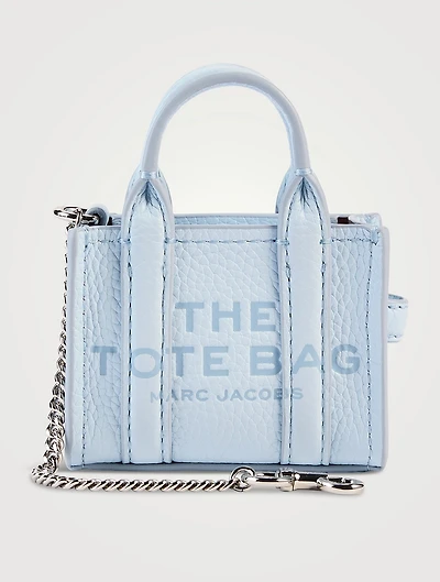The Nano Leather Tote Bag Charm