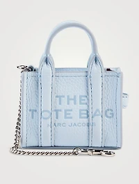 The Nano Leather Tote Bag Charm