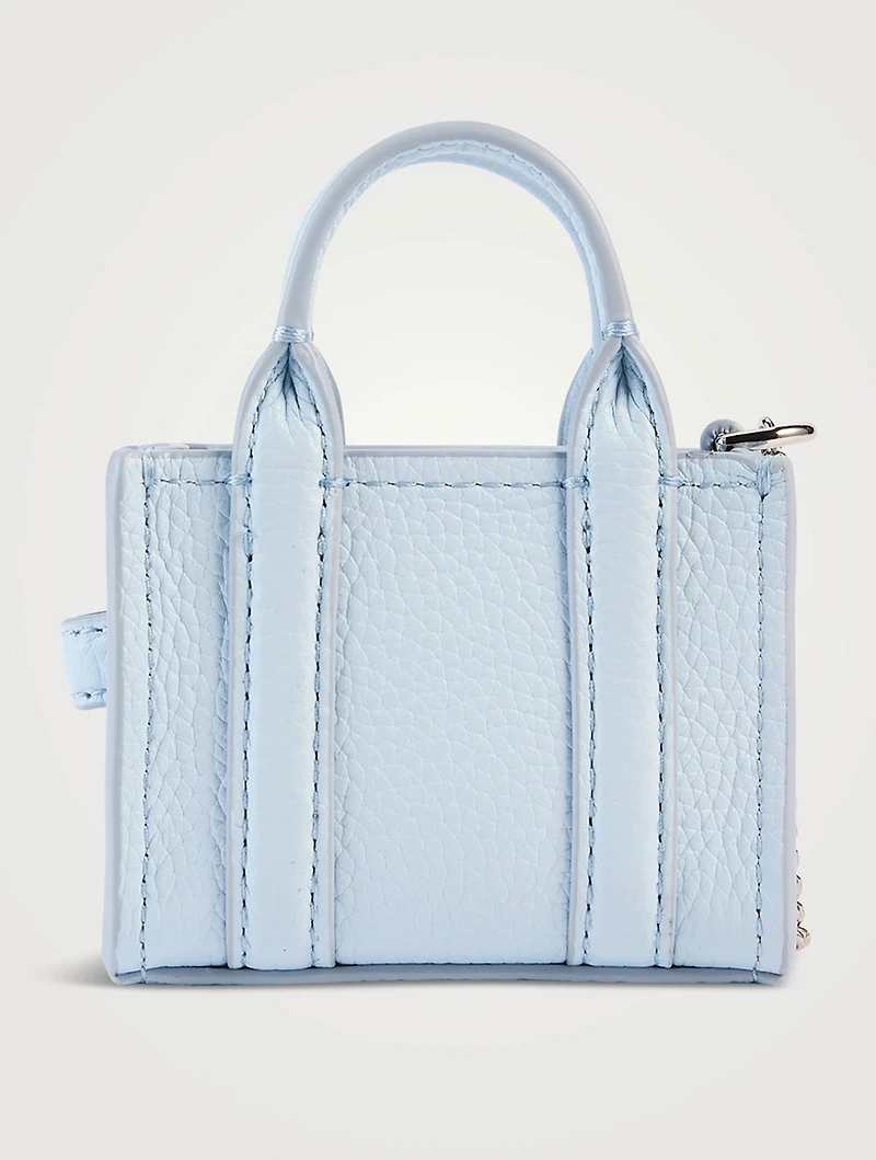 The Nano Leather Tote Bag Charm