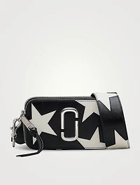 The Snapshot Star-Patchwork Leather Camera Bag