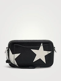 The Snapshot Star-Patchwork Leather Camera Bag