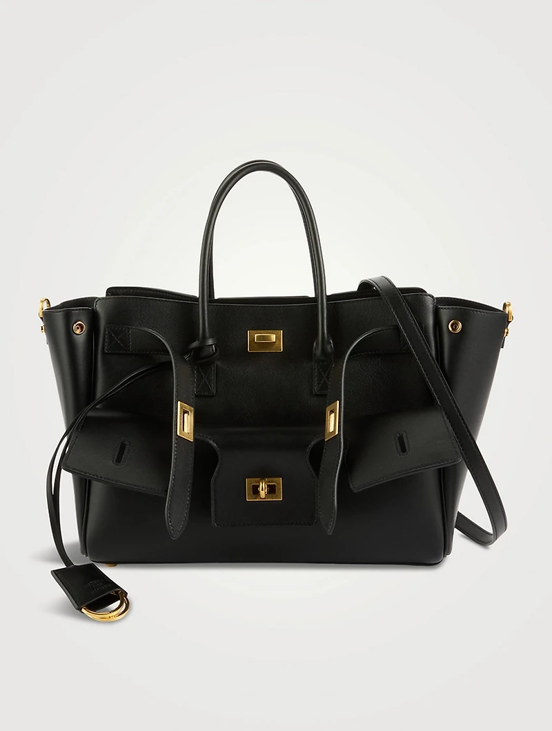 Small Bel Air Leather Tote Bag