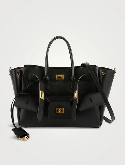 Small Bel Air Leather Tote Bag