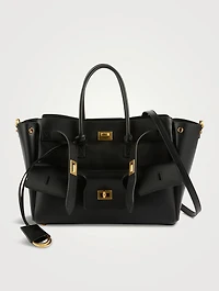 Small Bel Air Leather Tote Bag
