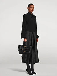 Small Bel Air Leather Tote Bag