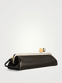 La Pochette Salon Leather Clutch