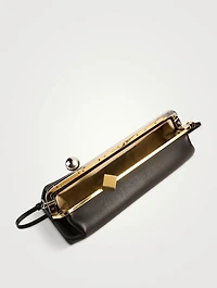La Pochette Salon Leather Clutch