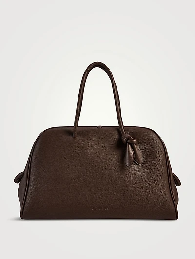 Le Grand Turismo Leather Bowling Bag