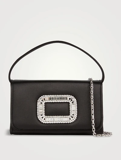 Micro Pilgrim Satin Clutch