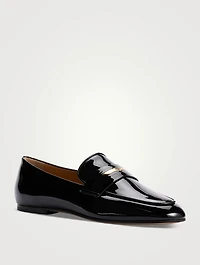 Patent Leather Penny Loafers