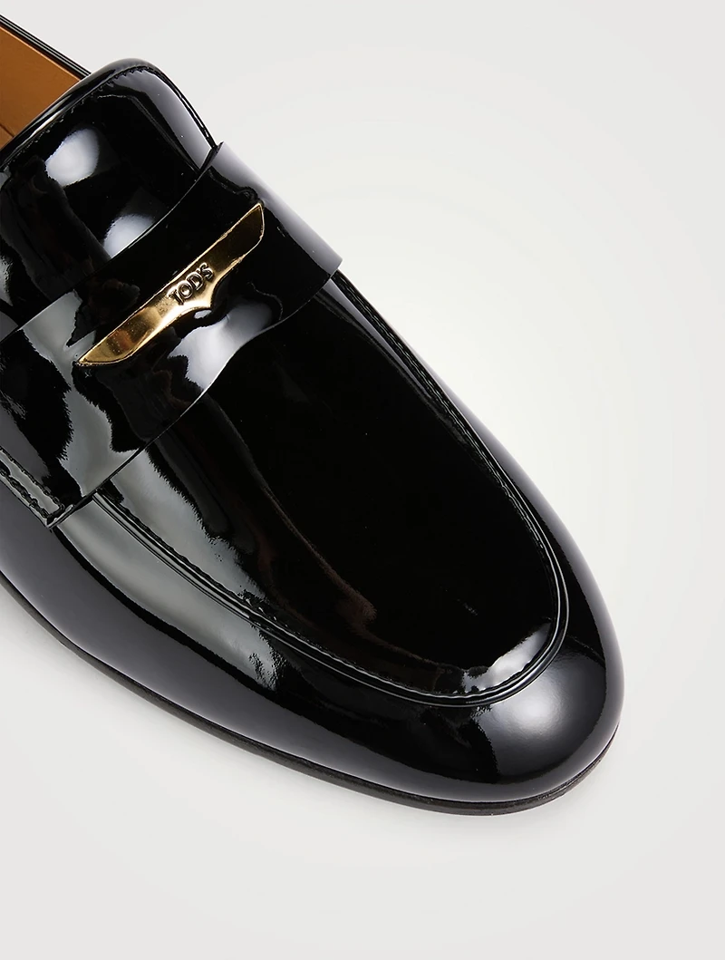 Patent Leather Penny Loafers