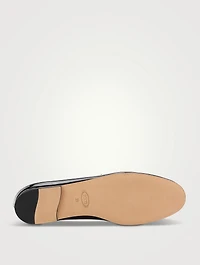 Patent Leather Penny Loafers
