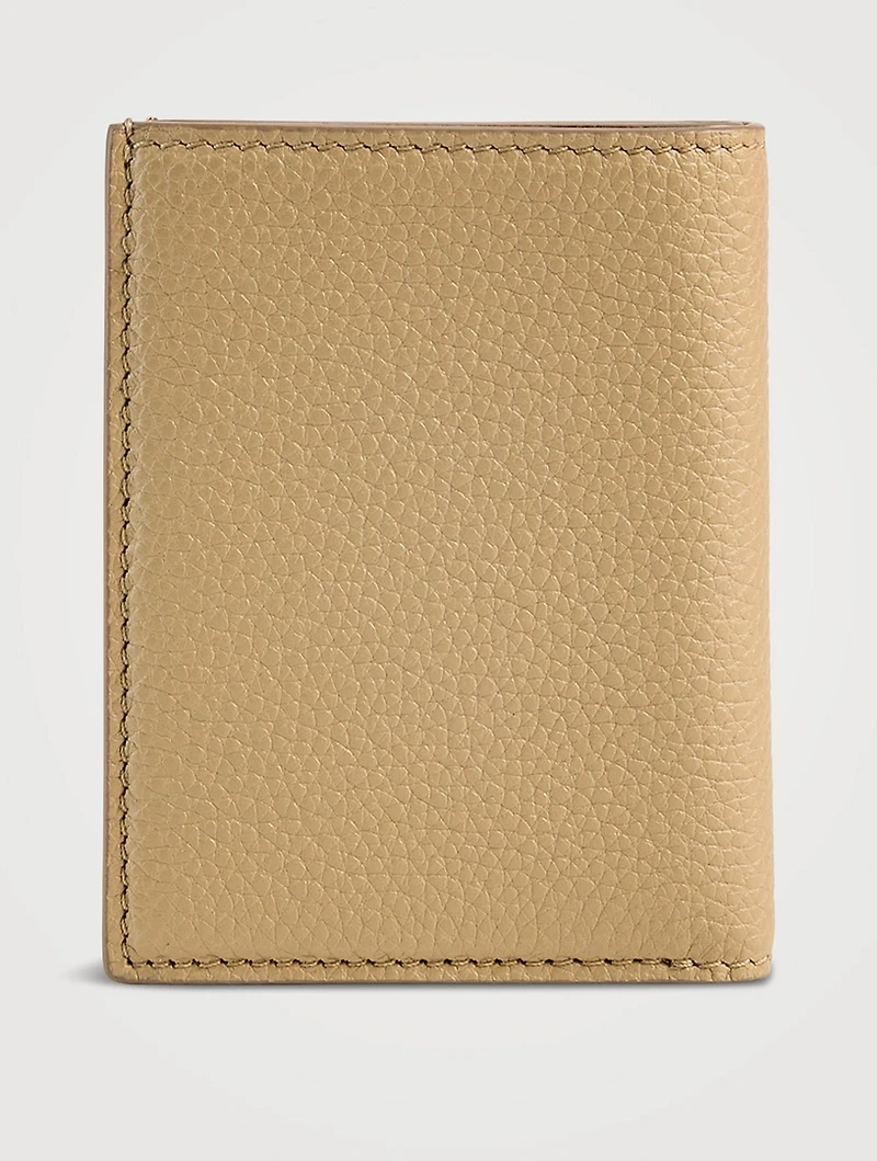 Leather Folding Card Holder