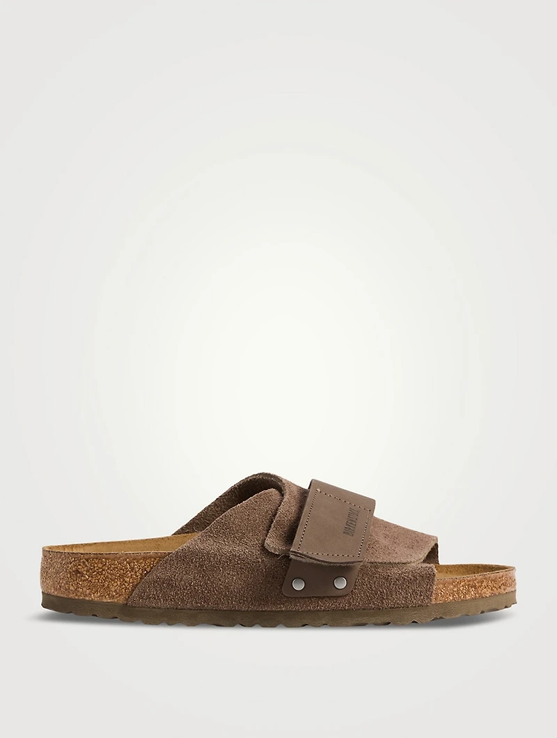 Kyoto Suede Slide Sandals