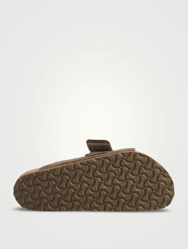 Kyoto Suede Slide Sandals