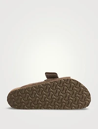 Kyoto Suede Slide Sandals