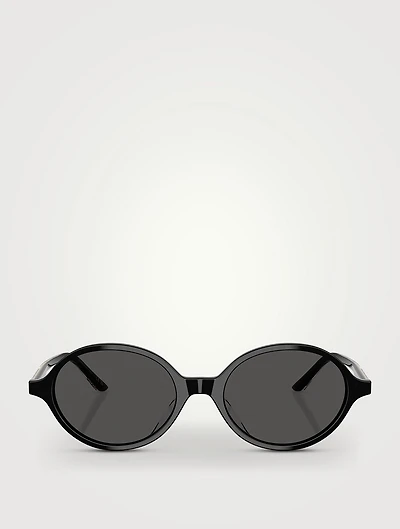 Oliver Peoples x Khaite Oval Sunglasses
