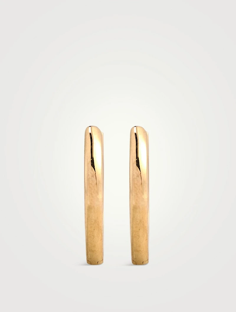 Classique 14K Gold Hoop Earrings