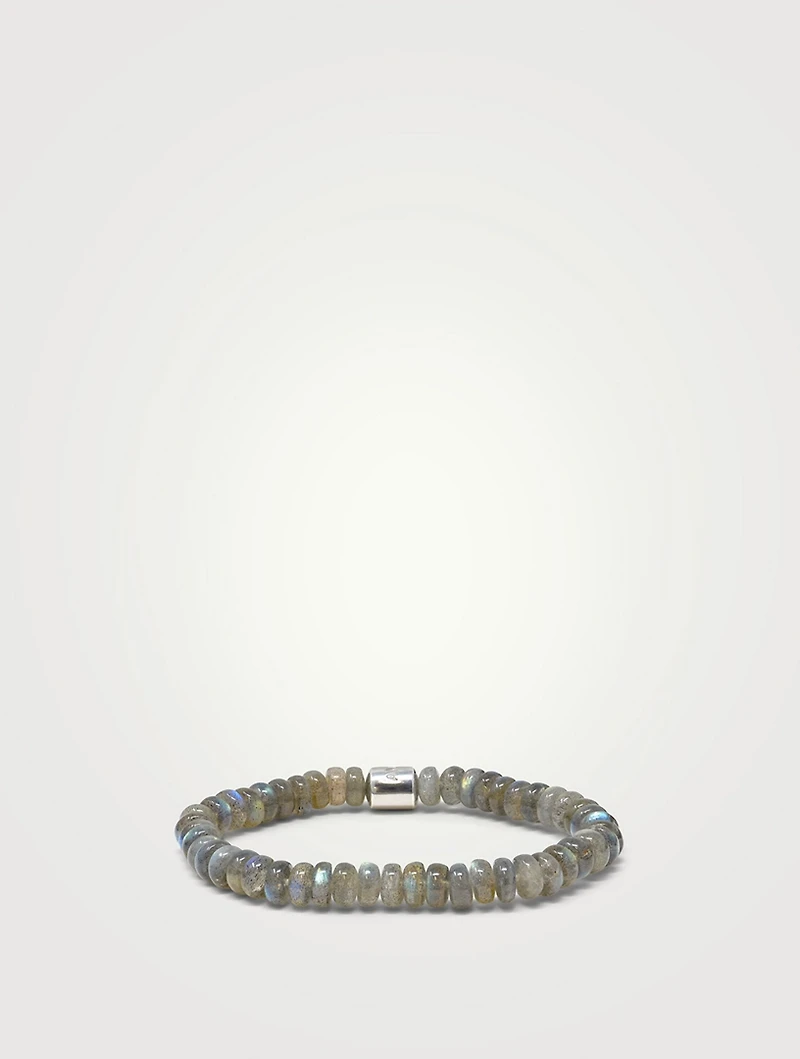Bohème Silver Labradorite Bracelet