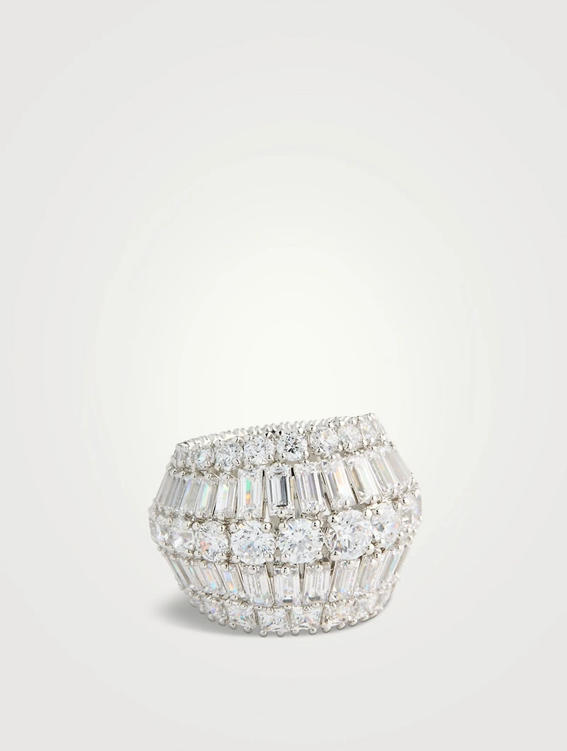 Hyperbola Cocktail Ring