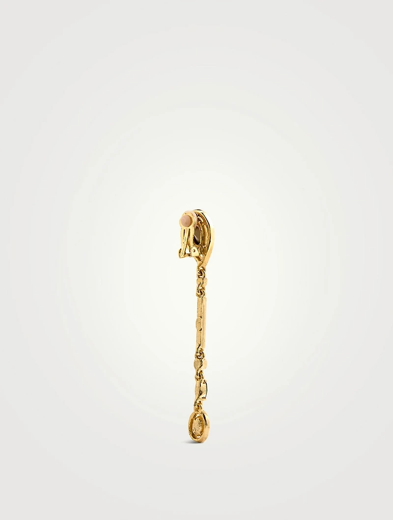Long Drop Scramble Earrings