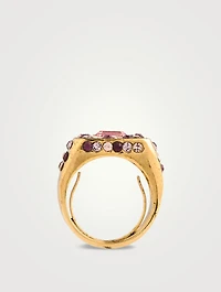 Emerald-Cut Stone Ring