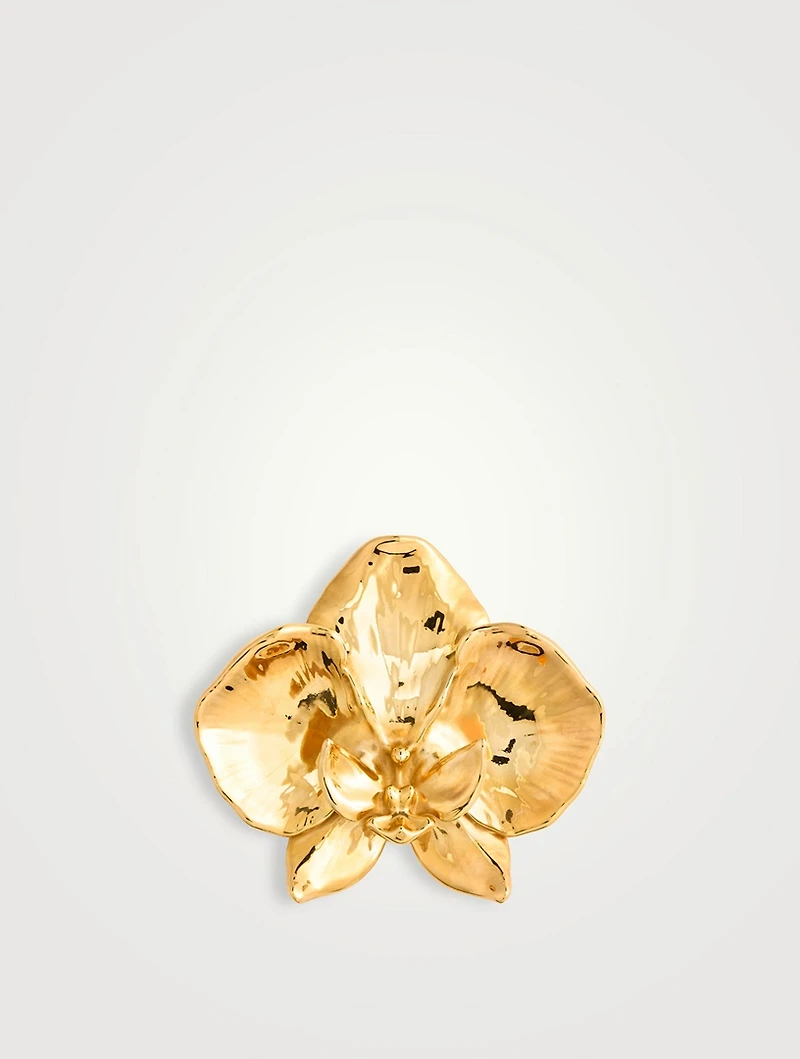 Large Orchid Brooch