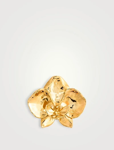 Large Orchid Brooch