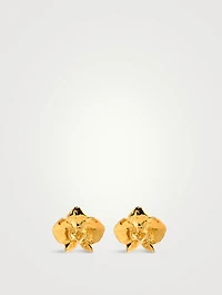 Orchid Clip-On Earrings
