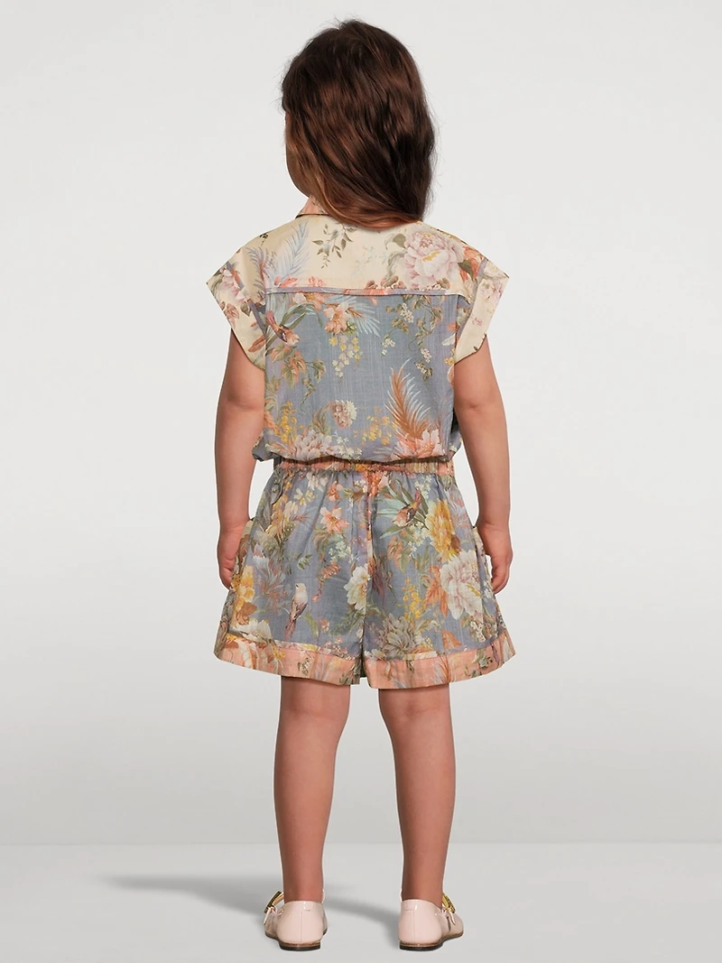 Tallow Playsuit Floral Print