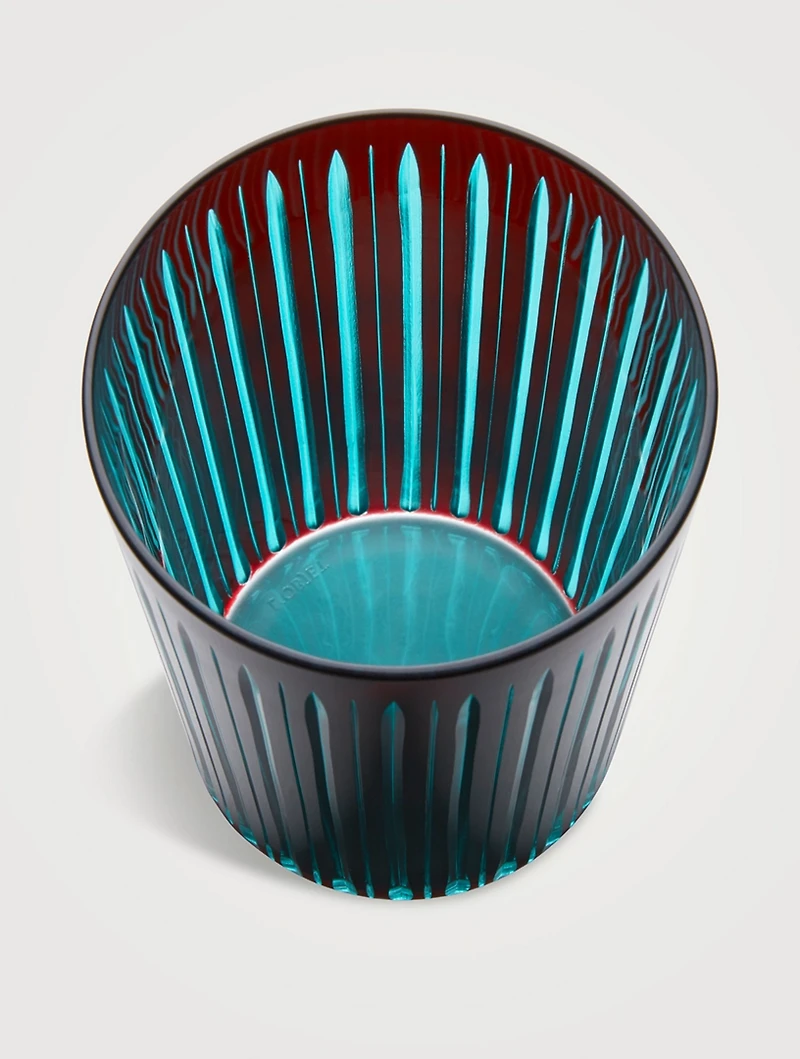 Set Of Four Prism Highball Glasses