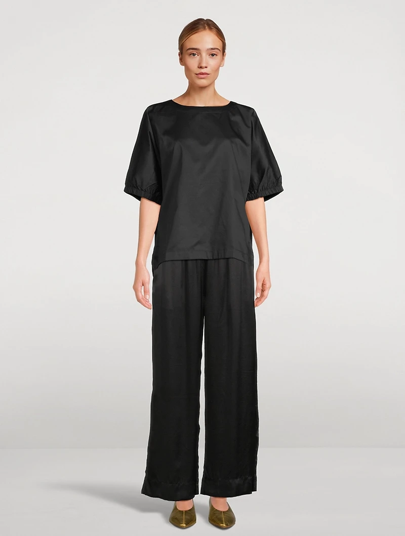 The Gathered Sleeve Top