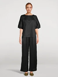 The Gathered Sleeve Top