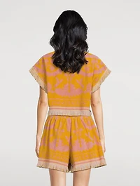 Wylie Terry Crop Top