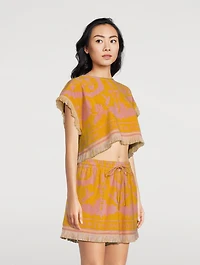 Wylie Terry Crop Top