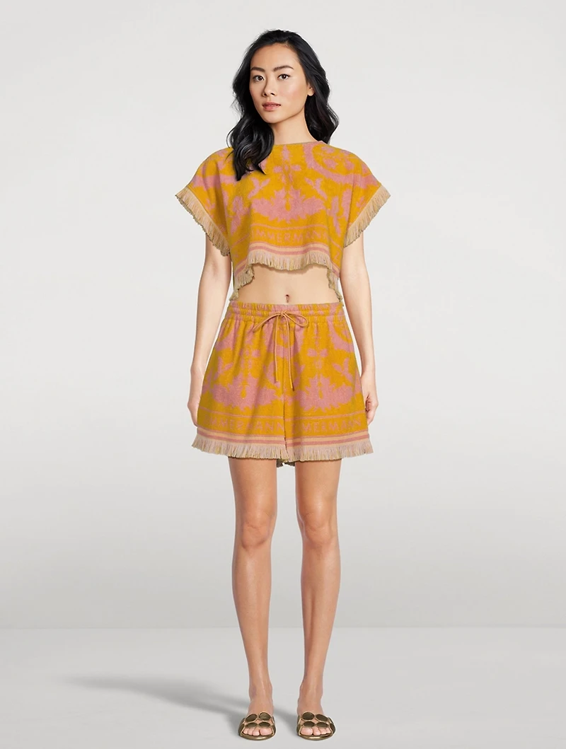 Wylie Terry Crop Top