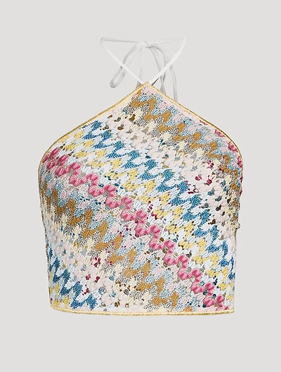 Crochet Halter Tank Top