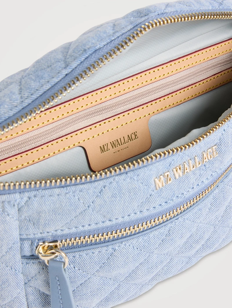 Small Crosby Denim Sling Bag