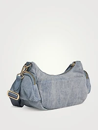 Small Chelsea Denim Shoulder Bag