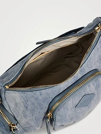 Small Chelsea Denim Shoulder Bag